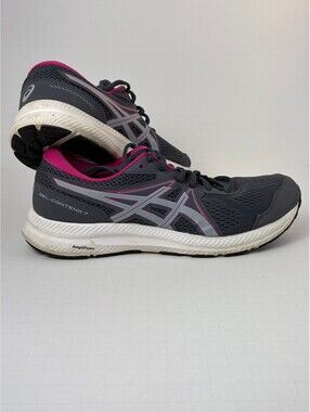 ASICS Gel-Contend 7 Women's Running Shoes Size 11 US Dark Gray Pink
